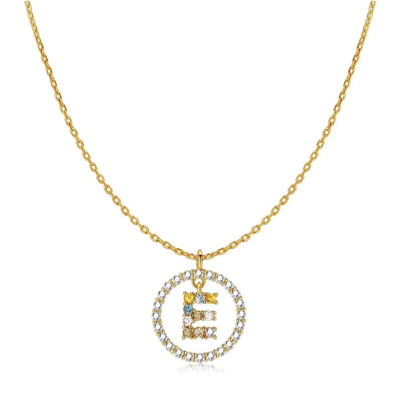 "Bright Initials" Necklace - SophiaJewels