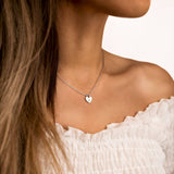 "Initial Heart" Necklace - SophiaJewels