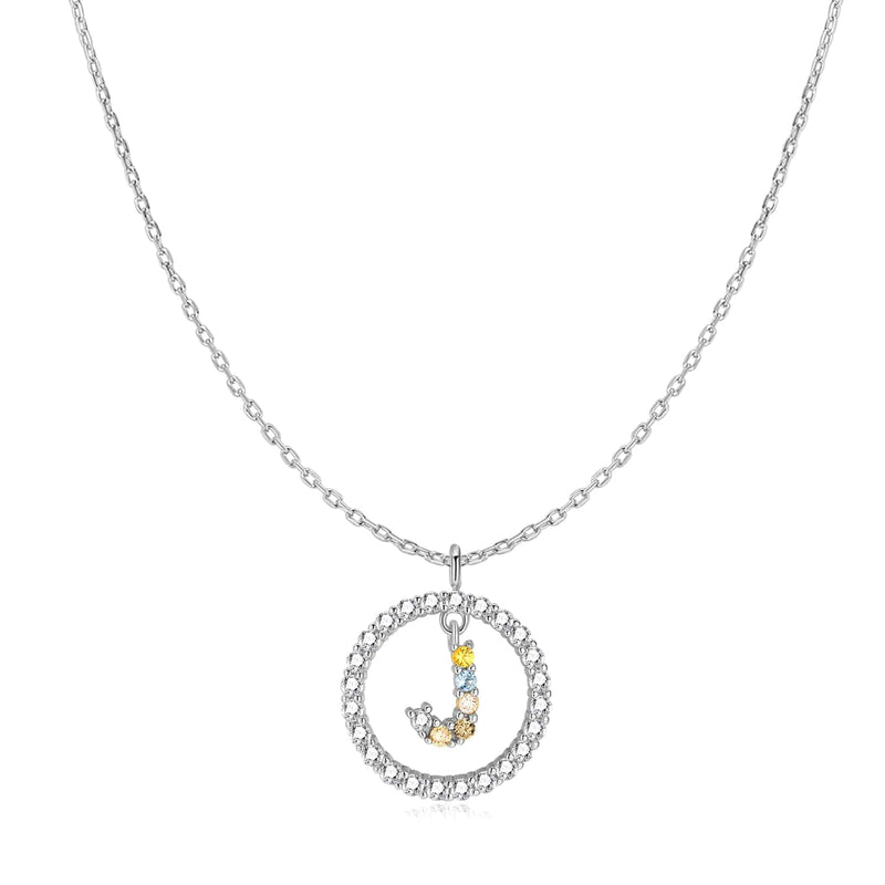 "Bright Initials" Necklace - SophiaJewels