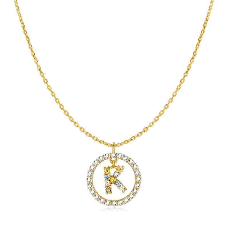 "Bright Initials" Necklace - SophiaJewels