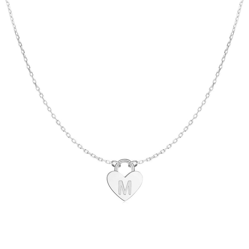 "Initial Heart" Necklace - SophiaJewels