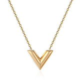 "Victory" Necklace ~ Gold - SophiaJewels