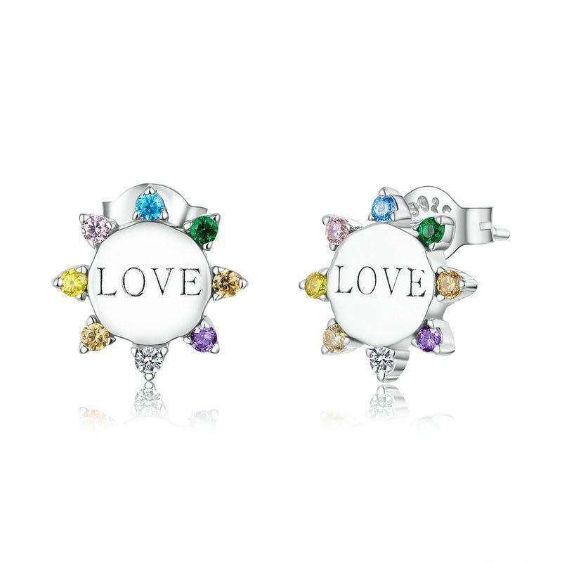 "LOVE" Earrings - SophiaJewels