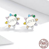 "LOVE" Earrings - SophiaJewels