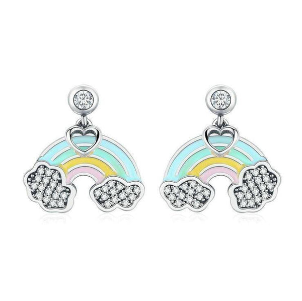 "Rainbow Love" Earrings - SophiaJewels