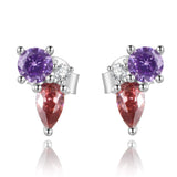 "Purple" Earrings - SophiaJewels