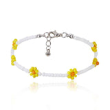 "Little Flowers" Anklet ~ Multicolour - SophiaJewels