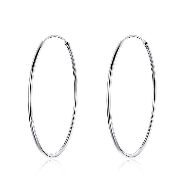 "Slim Hoops" Earrings - SophiaJewels