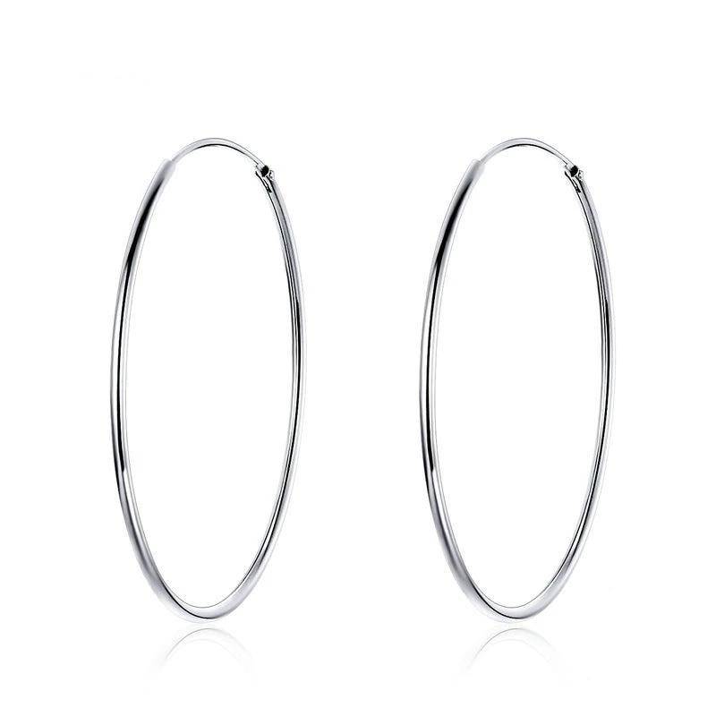 "Slim Hoops" Earrings - SophiaJewels