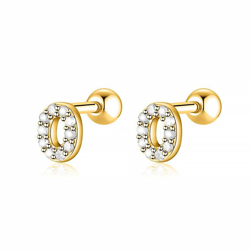 "White Letters" Earring - SophiaJewels