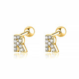 "White Letters" Earring - SophiaJewels