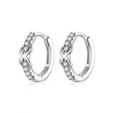 "Shiny Infinities" Earrings - SophiaJewels