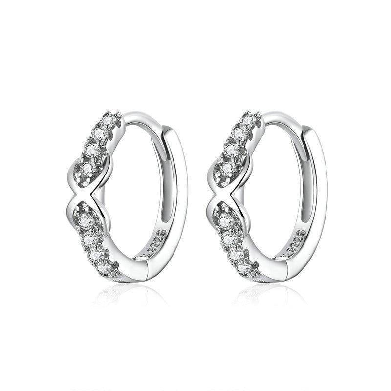 "Shiny Infinities" Earrings - SophiaJewels