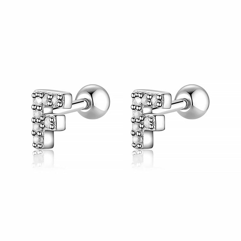 "White Letters" Earring - SophiaJewels