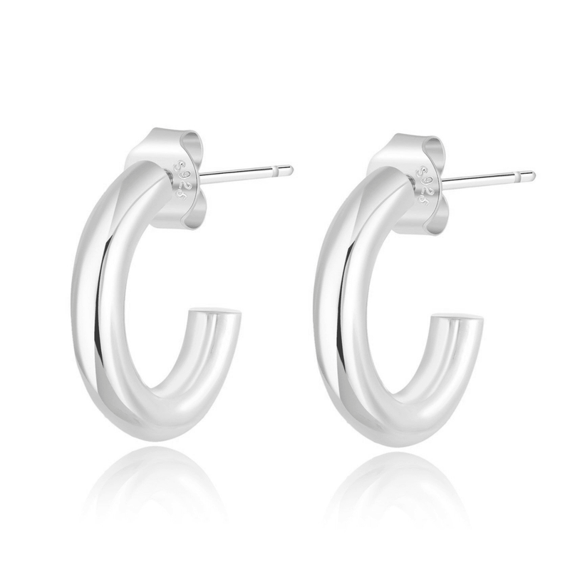 "Half Ring Optimal" Earrings - SophiaJewels