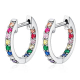 "Multicoloured Hoops" Earrings - SophiaJewels