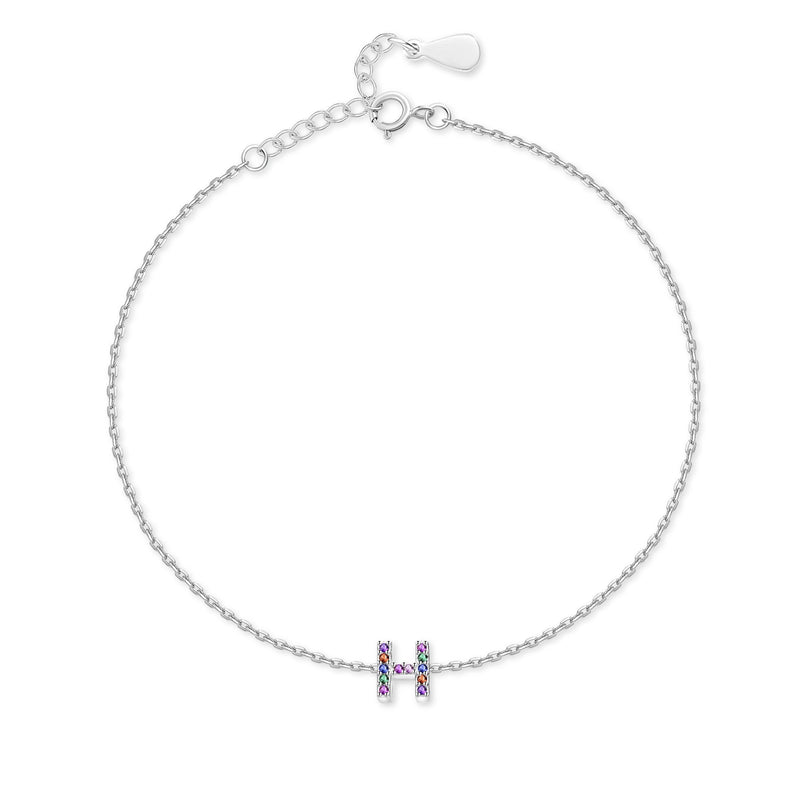 "Shinny Initial" Bracelet - SophiaJewels