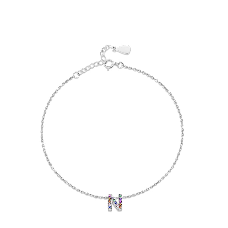 "Shinny Initial" Bracelet - SophiaJewels