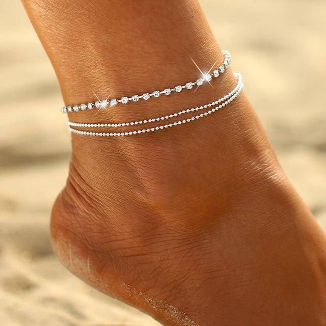 "Brilliants" Anklet - SophiaJewels