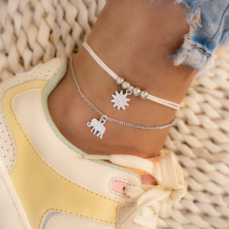 "Elephant-Sun" Anklet - SophiaJewels