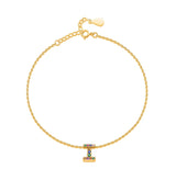 "Initial" Anklet ~ Gold - SophiaJewels