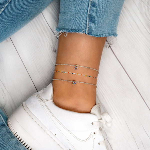 "Initial" Anklet - SophiaJewels