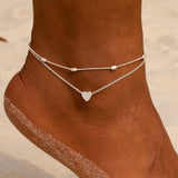 "Love" Anklet - SophiaJewels