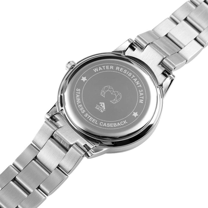 "California" Watch ~ SilverWhite - SophiaJewels