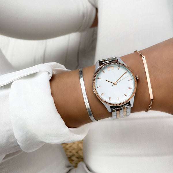 "Cavalier" Watch ~ SilverRose - SophiaJewels