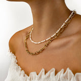 "Nuka" Necklace ~ Gold - SophiaJewels