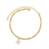 "Initial" Anklet - SophiaJewels