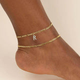 "Initial" Anklet - SophiaJewels